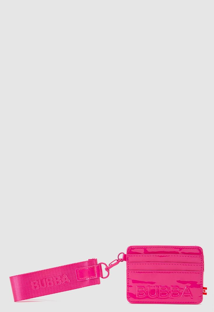 Tarjetero Charol Pink Bubba Essentials-2