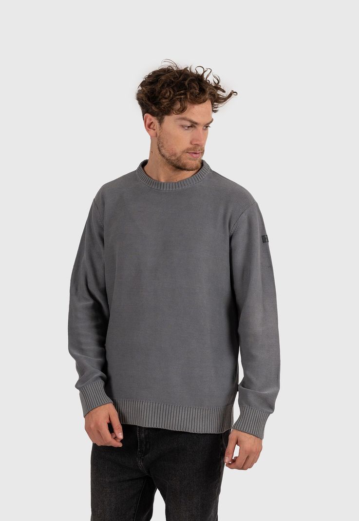 Summer Sweater Iron Gate Black Bubba-2