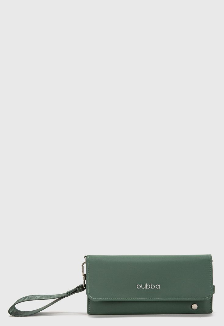 Billetera Charlotte Duo Green Bubba Essentials-0