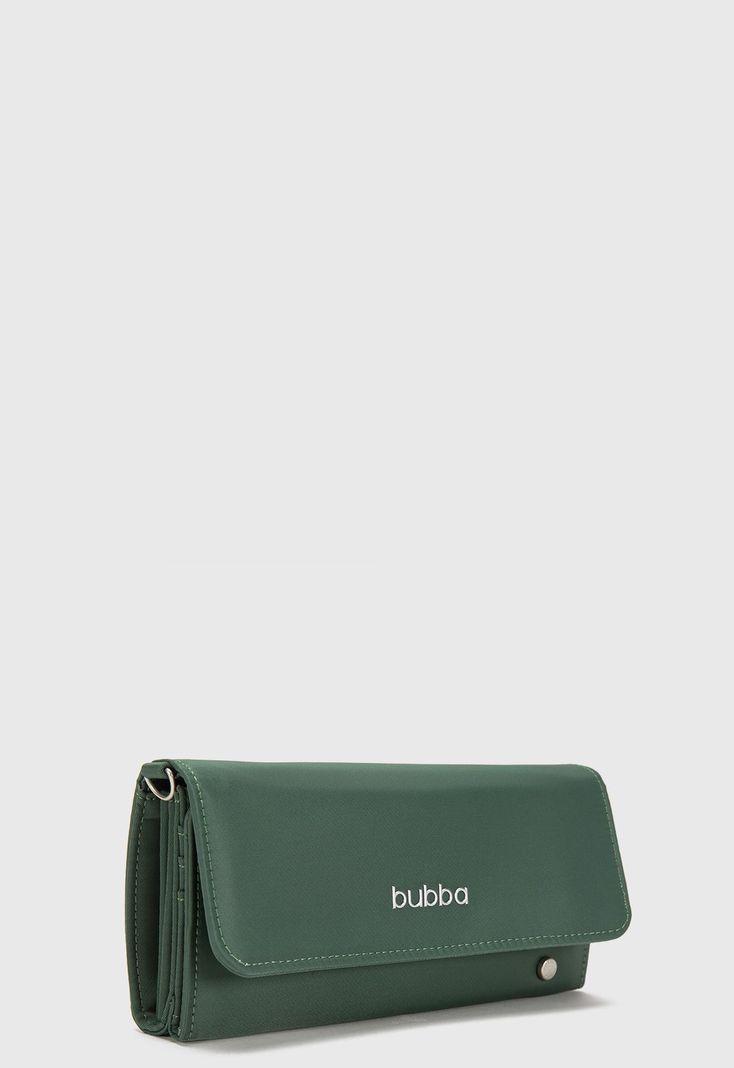 Billetera Charlotte Duo Green Bubba Essentials-2