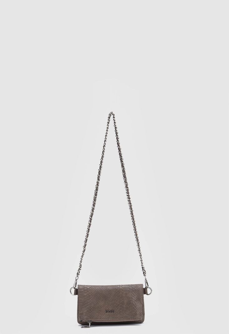 Cartera Snake Moka Mini Black Bubba-0
