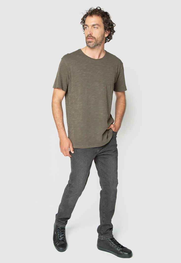 Tee Japan Wash Green Black Bubba-2