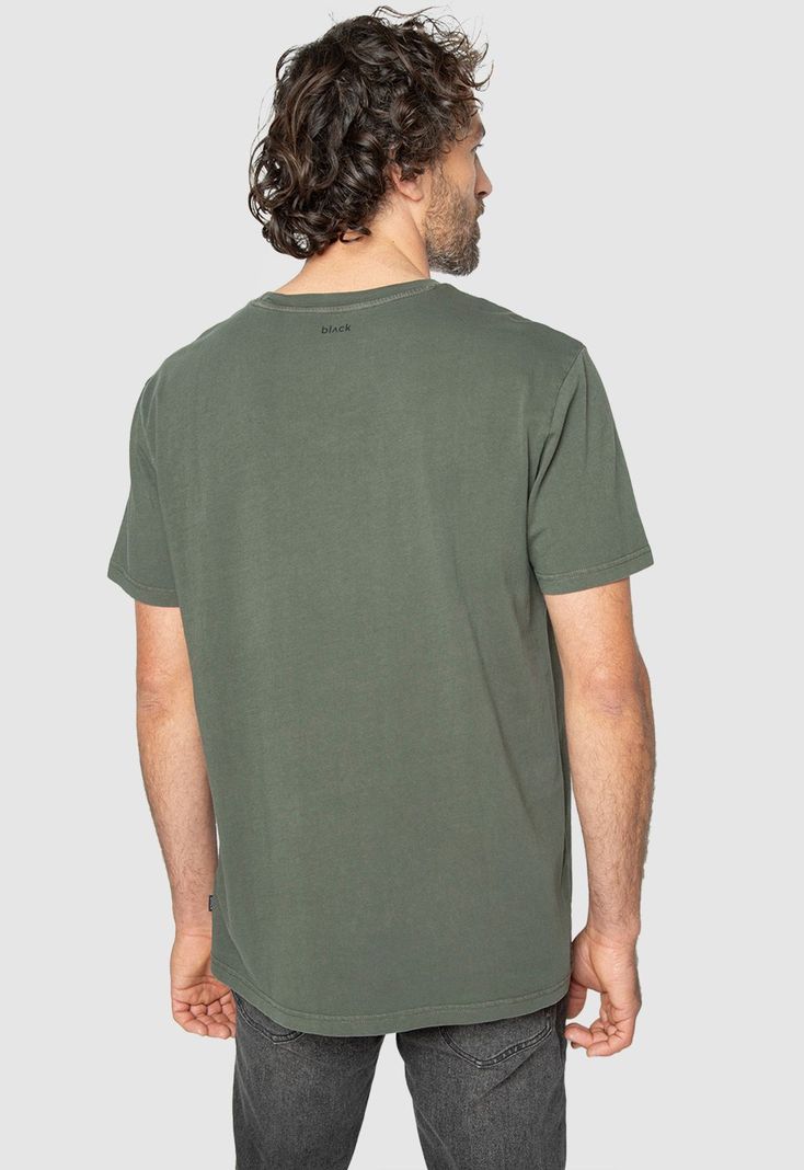 Tee Iconic Dark Green Black Bubba-1