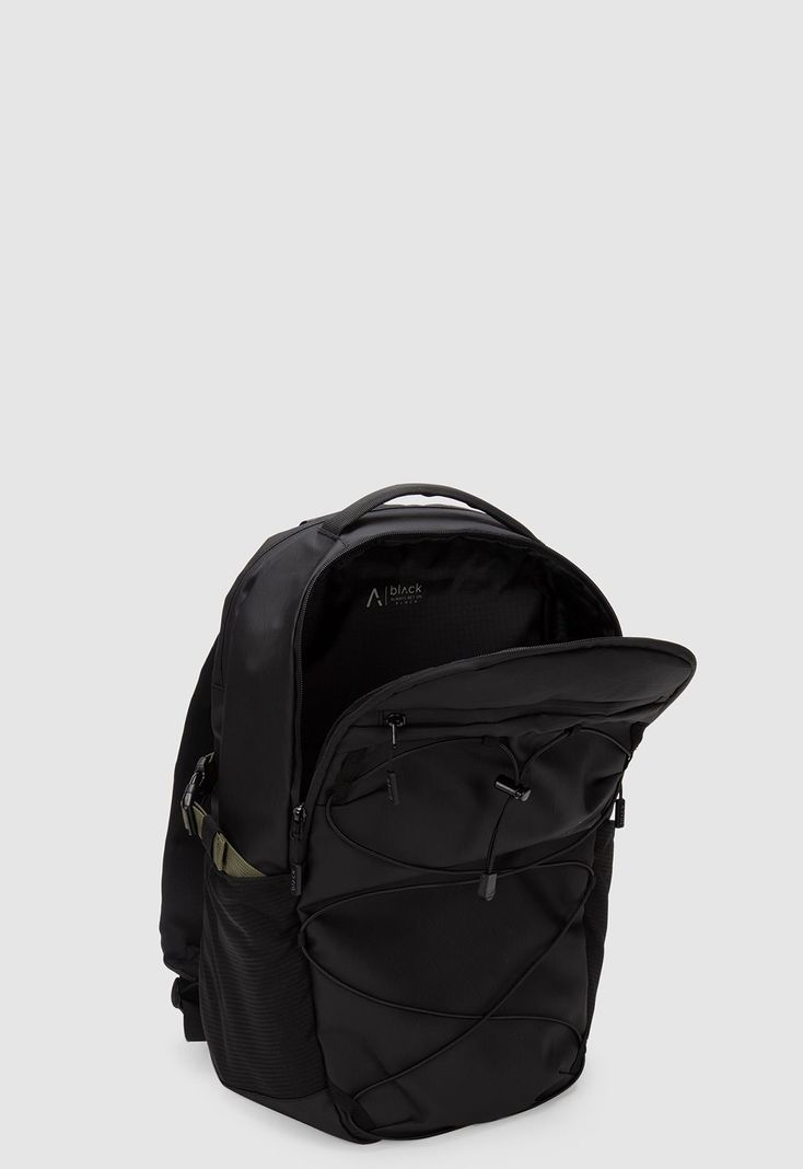 Mochila Outdoor 30 Lts Black Black Bubba-6