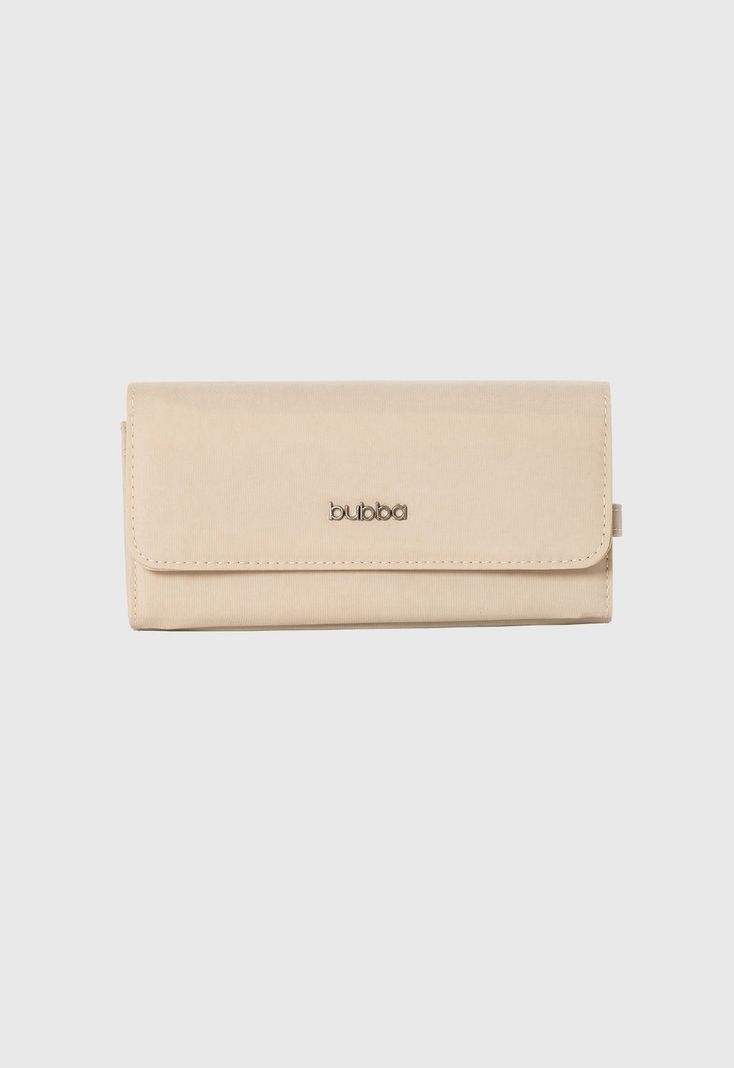 Billetera Daily Nude Large Bubba Essentials Beige
