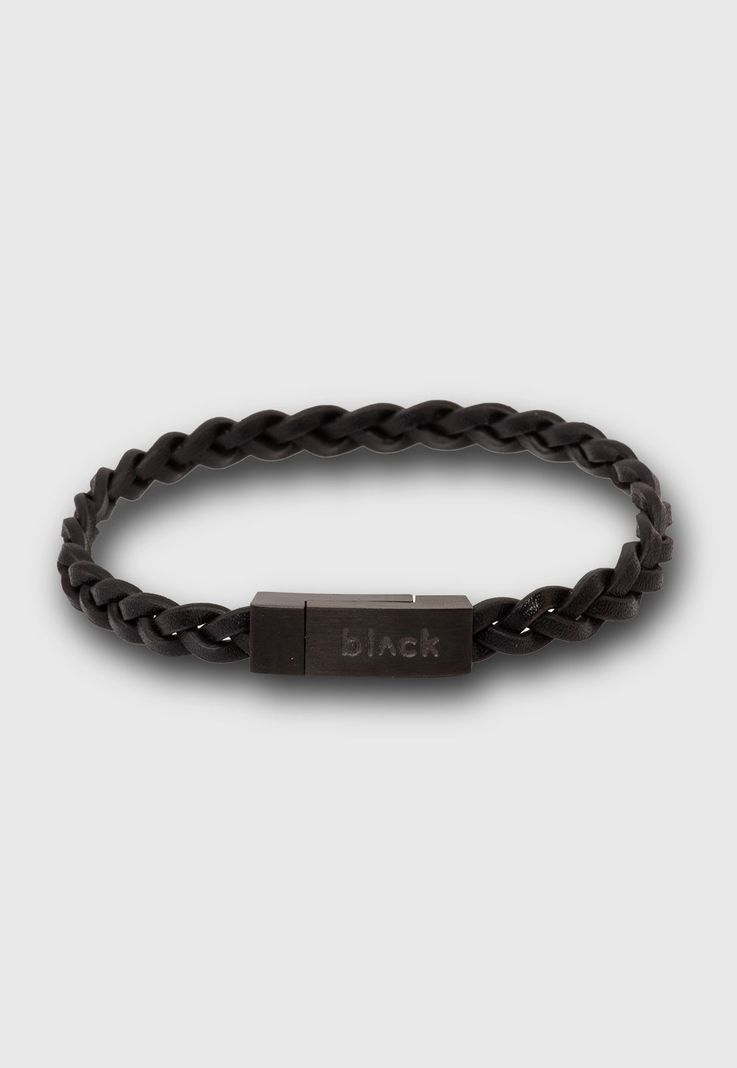 Pulsera Respect Black Black Bubba-0