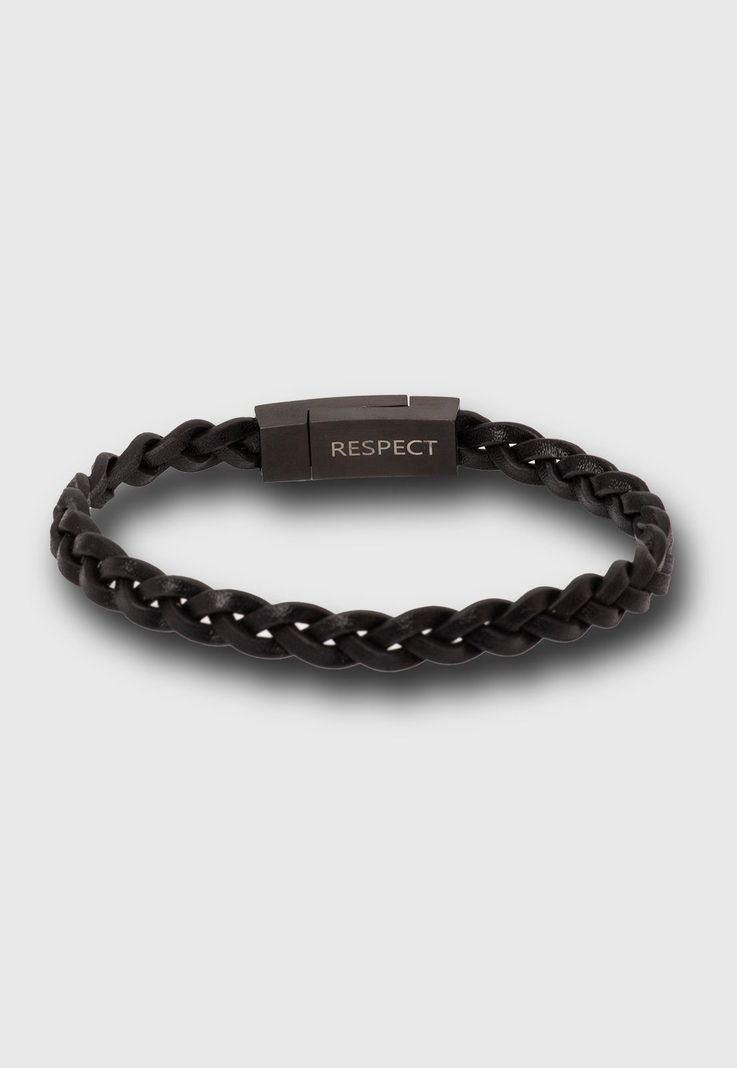 Pulsera Respect Black Black Bubba-1
