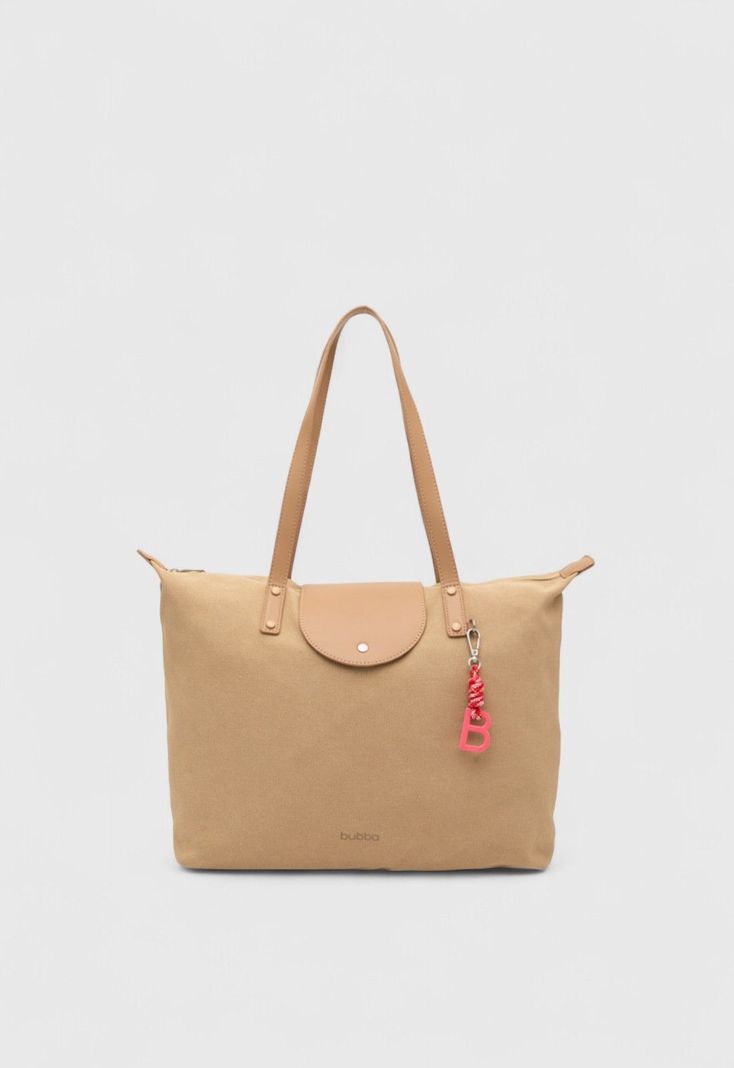 Cartera Tote Florence Beige Bubba Essentials