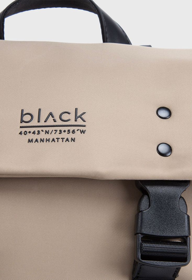 Mochila Manhattan Moka Black Bubba-3