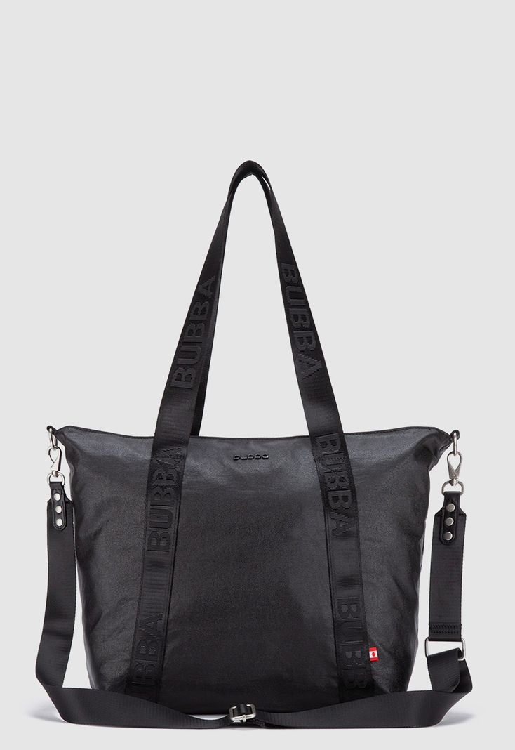 Tote Shiny Black Bubba Essentials-0
