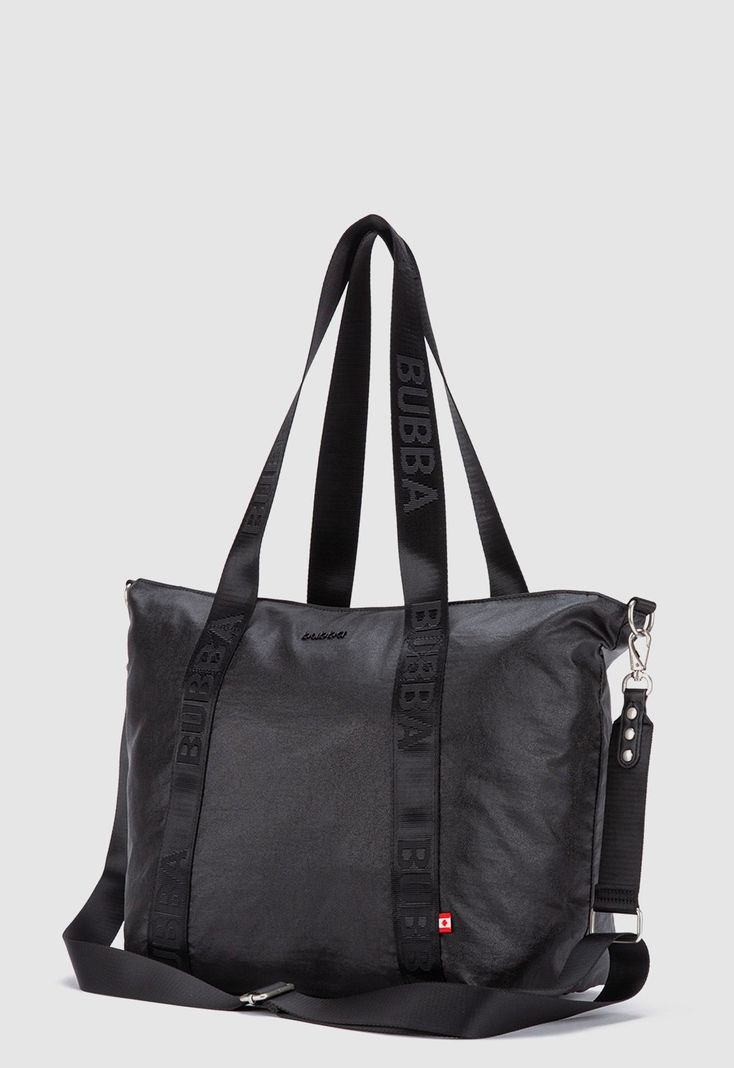 Tote Shiny Black Bubba Essentials-1