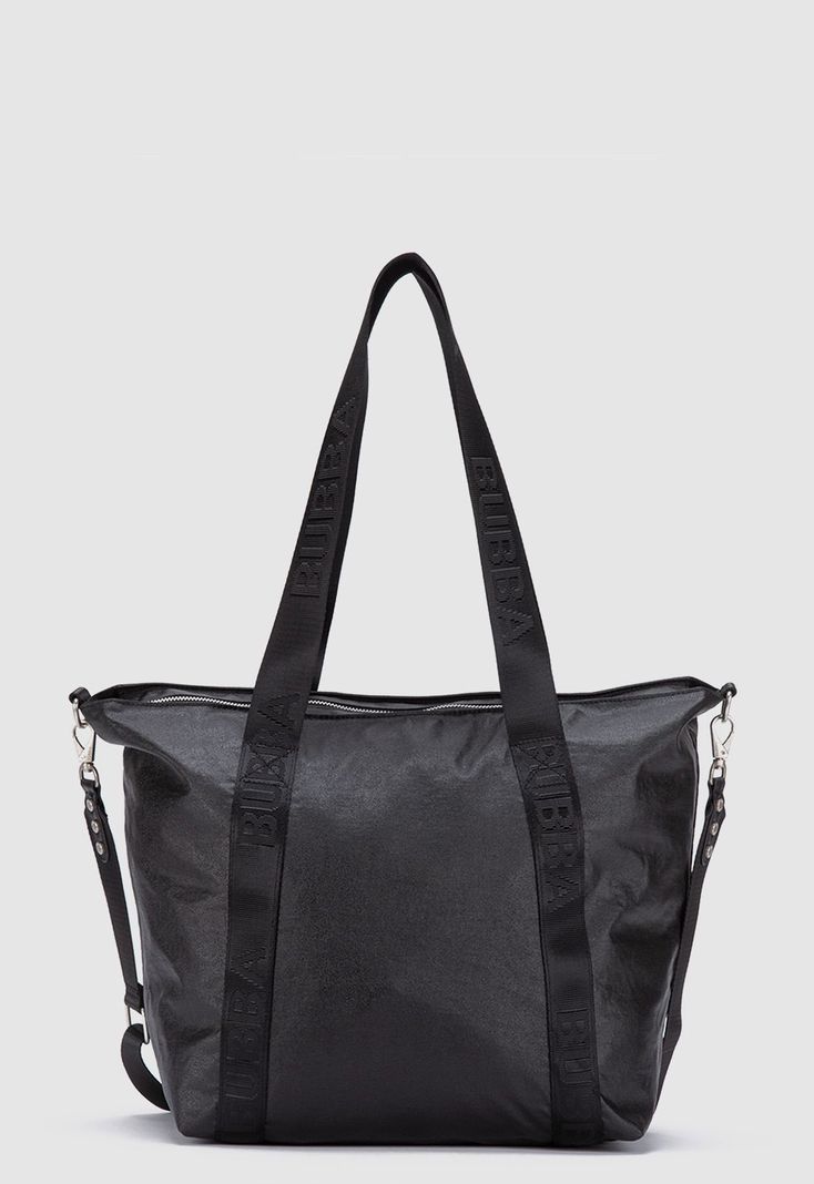 Tote Shiny Black Bubba Essentials-2