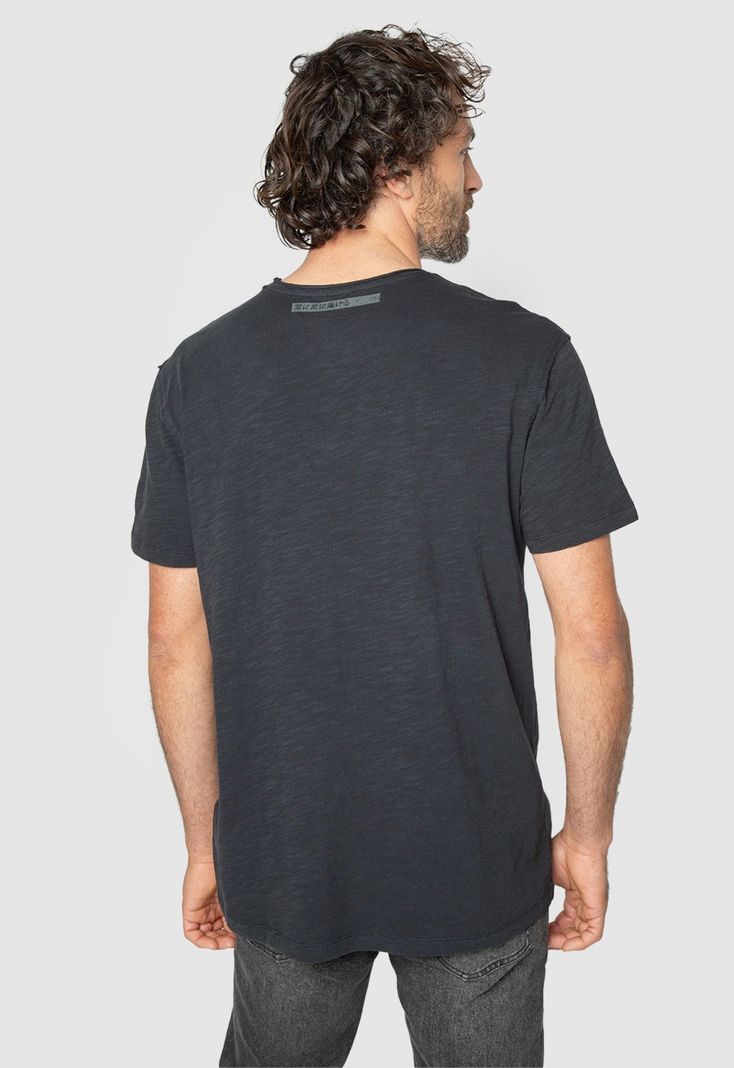 Tee Japan Dark Grey Black Bubba-1