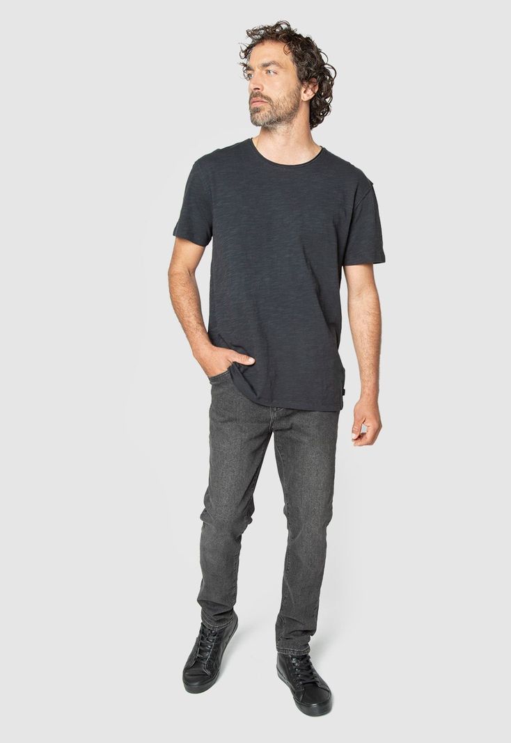 Tee Japan Dark Grey Black Bubba-2