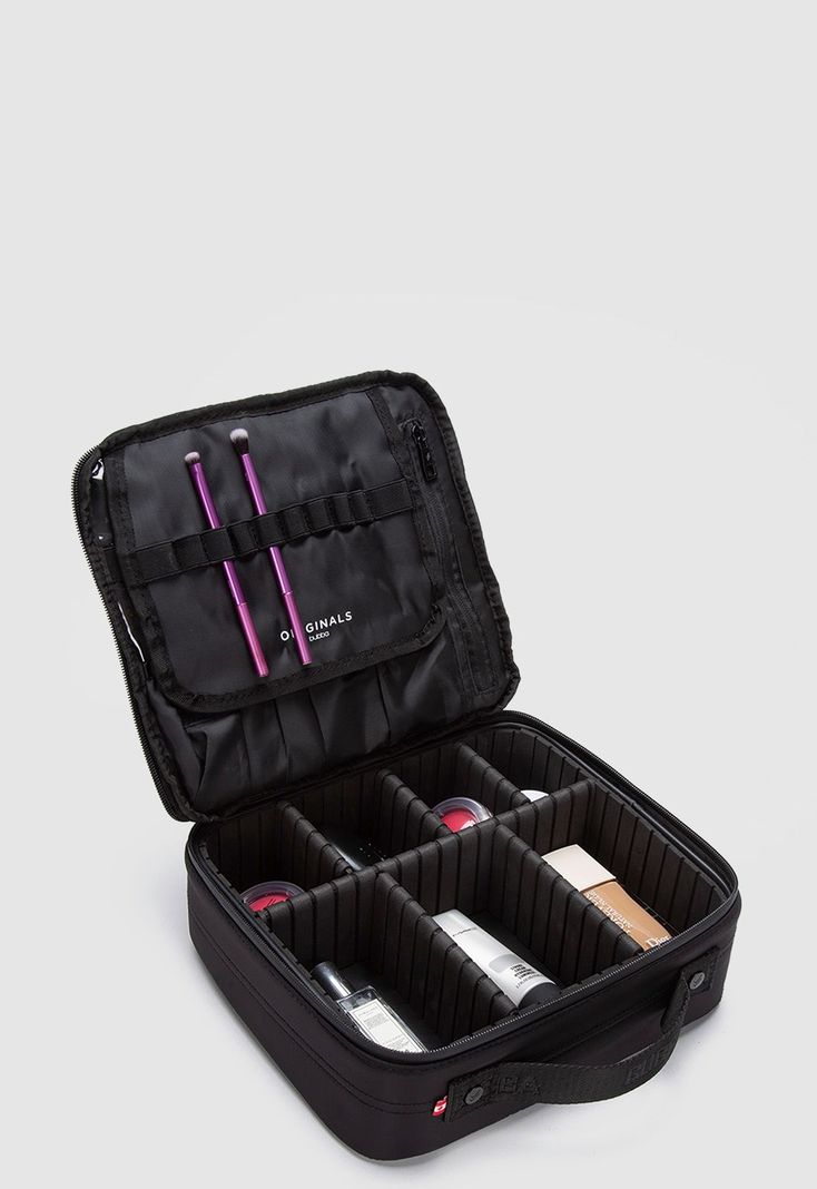 Cosmetiquero Originals Matte Black Velvet L Bubba Essentials-6