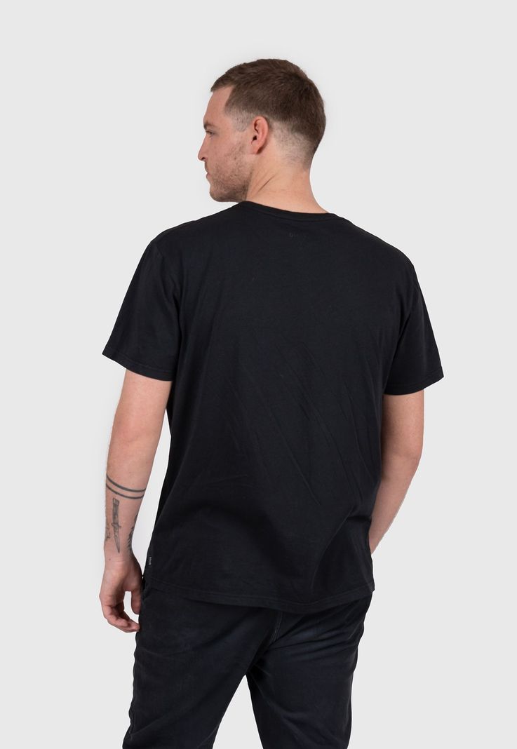 Cotton Tee Skull Swamp Black Bubba-2