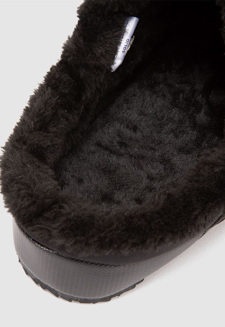 Pantuflas Solid Black Black Bubba-7
