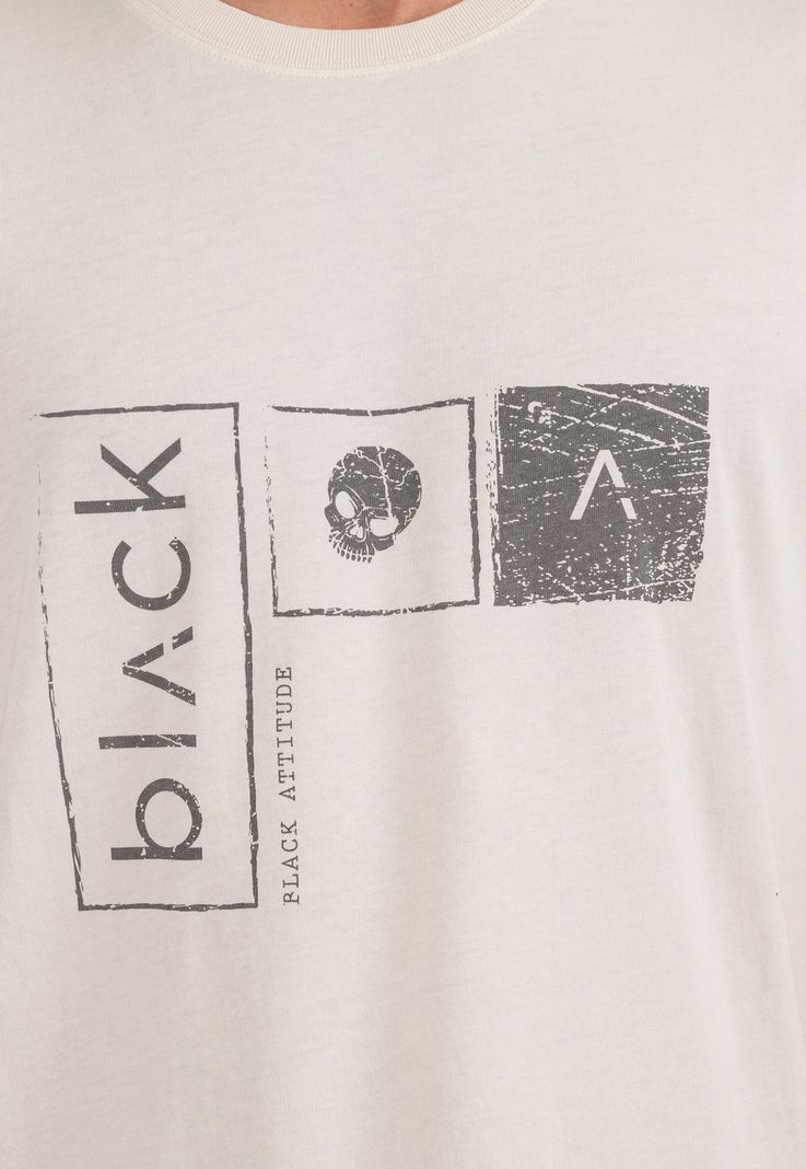 Tee Iconic Darkness Off White Black Bubba-1