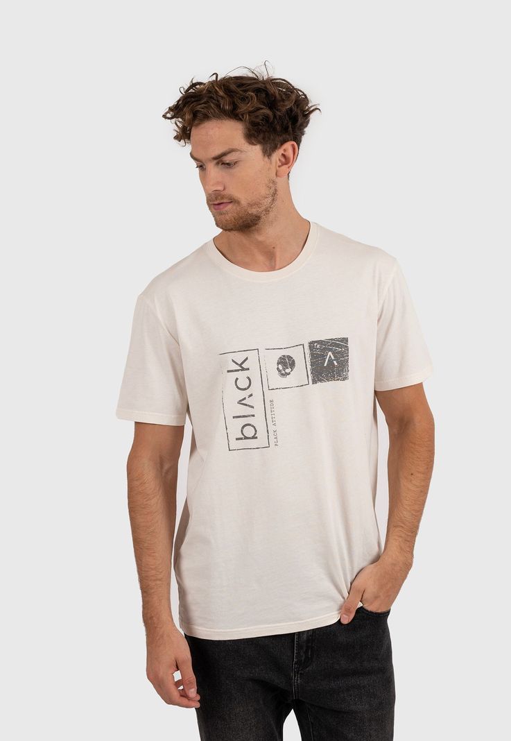 Tee Iconic Darkness Off White Black Bubba-2