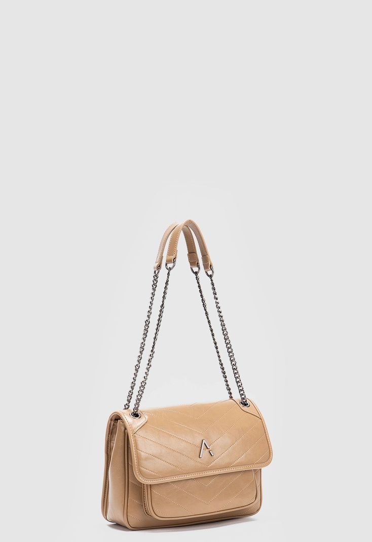 Cartera Claire Beige Black Bubba-1