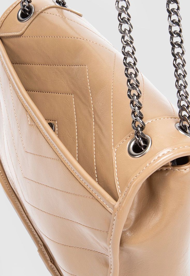 Cartera Claire Beige Black Bubba-5