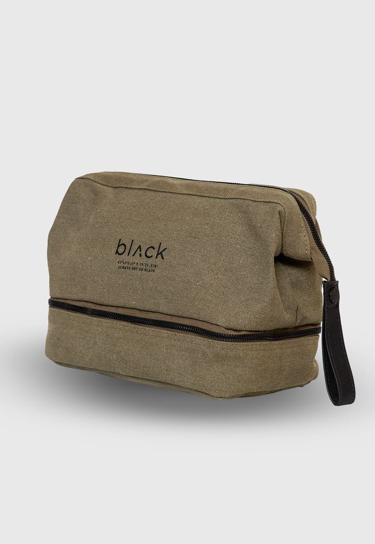 Neceser Canvas Moss Black Bubba-0