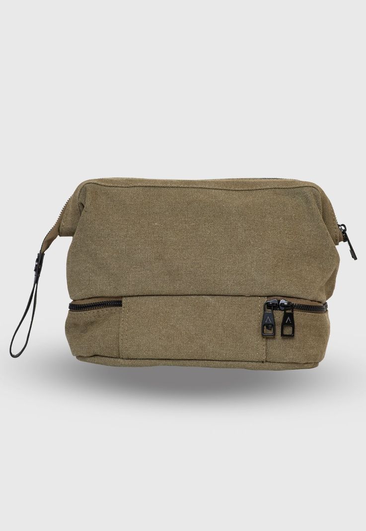 Neceser Canvas Moss Black Bubba-1