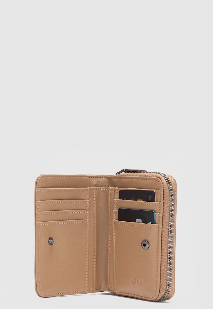 Billetera Claire Beige Black Bubba-4
