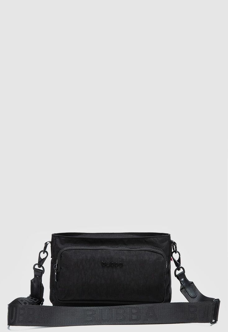 Cartera Flat Purse Hailey Black Mini Bubba Essentials