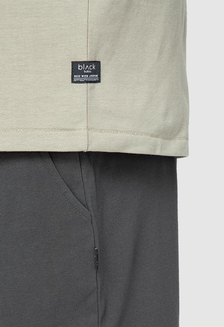 Pijama Light Moss Black Bubba-3