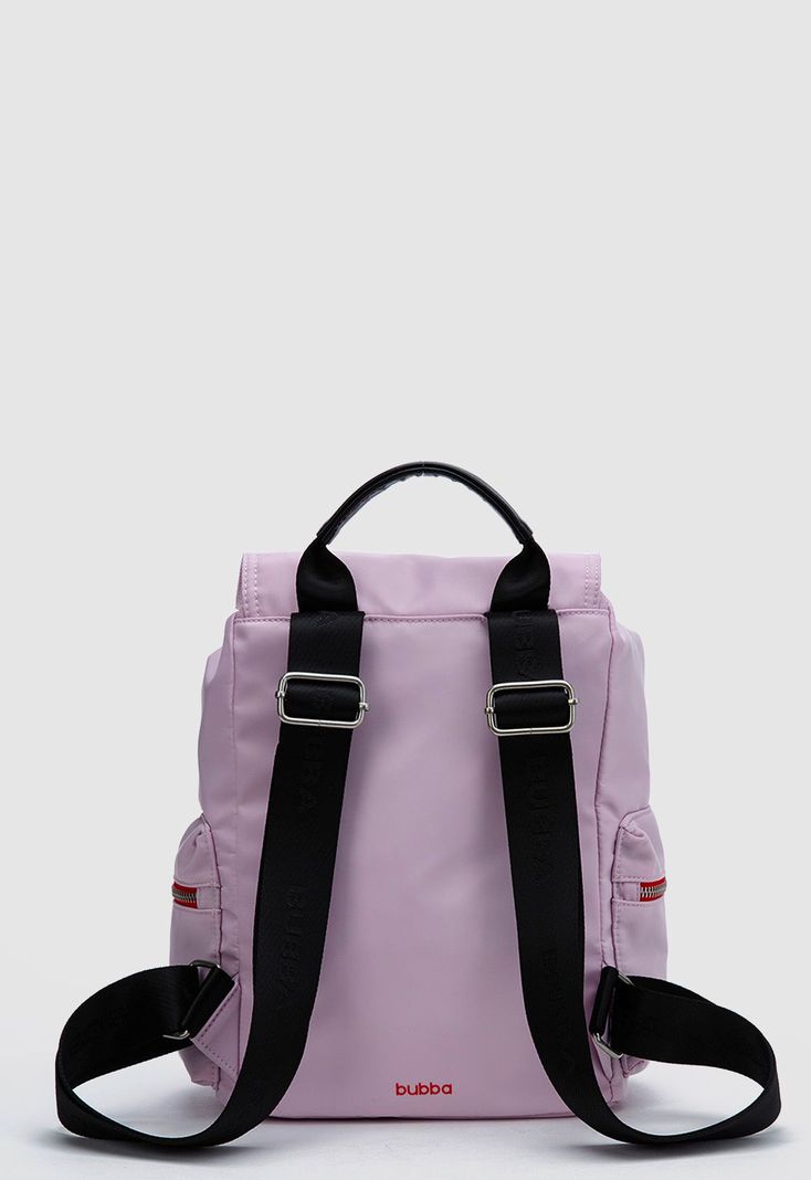 Mochila Charlotte Doble Check Lilac Bubba Essentials-2