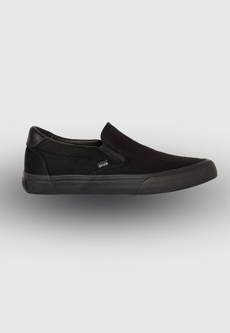 Zapatilla Canvas Black  Black Bubba-3