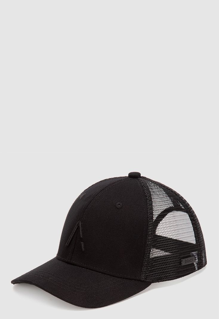 Jockey Trucker Icon Black Black Bubba-1