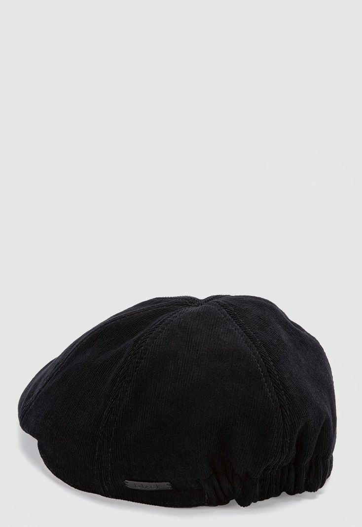 Boina Corduroy Black Black Bubba-2