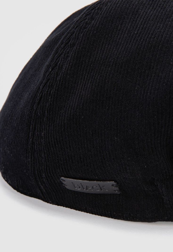 Boina Corduroy Black Black Bubba-3