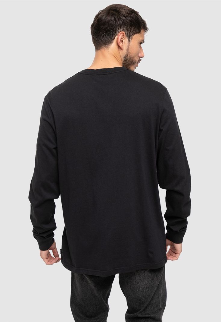 Long Shirt Black Velvet  Black Bubba-2