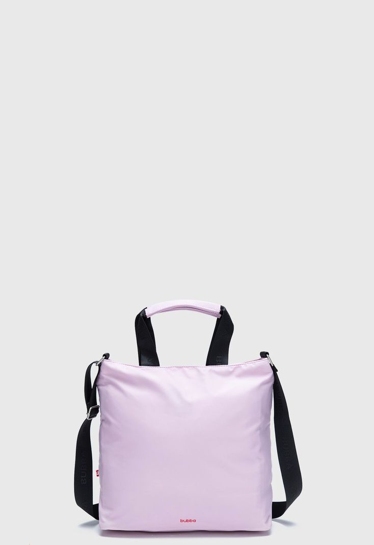 Tote Charlotte Doble Check Lilac Bubba Essentials-1