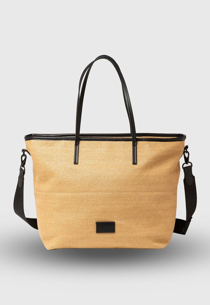 Tote Fisher Beige Black Bubba-0