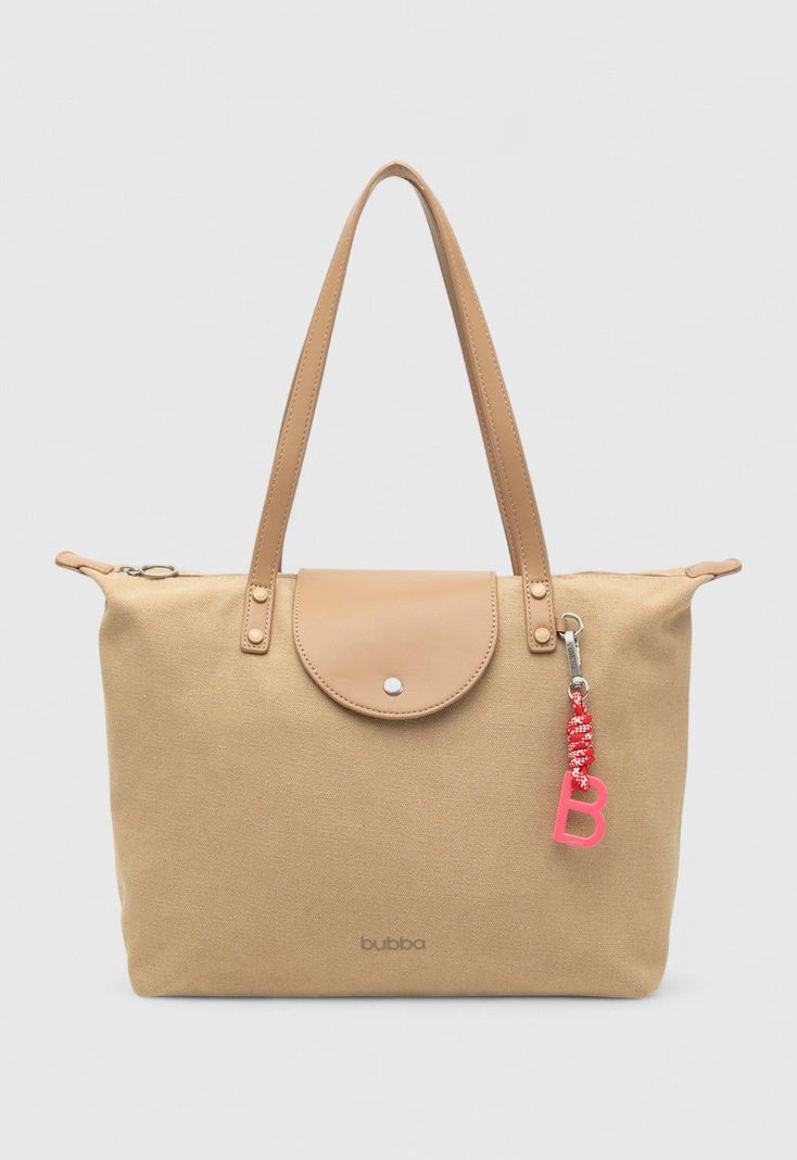 Cartera Tote Florence Beige Mini Bubba Essentials