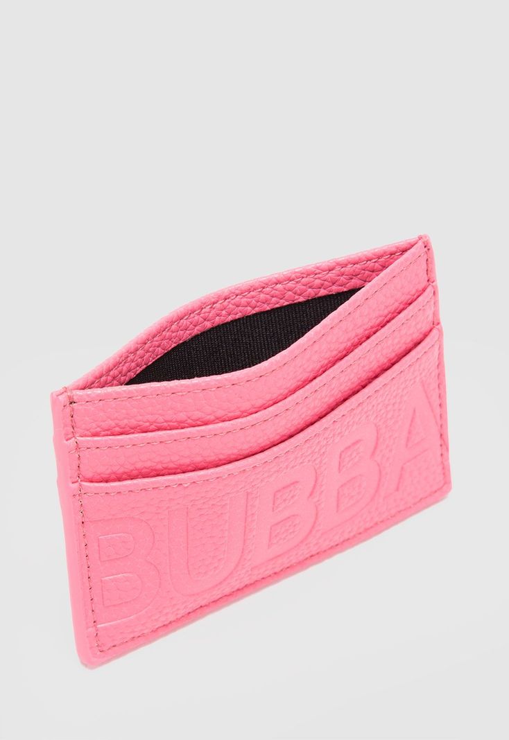 Tarjetero Crazy Pu Pink Bubba Essentials-3