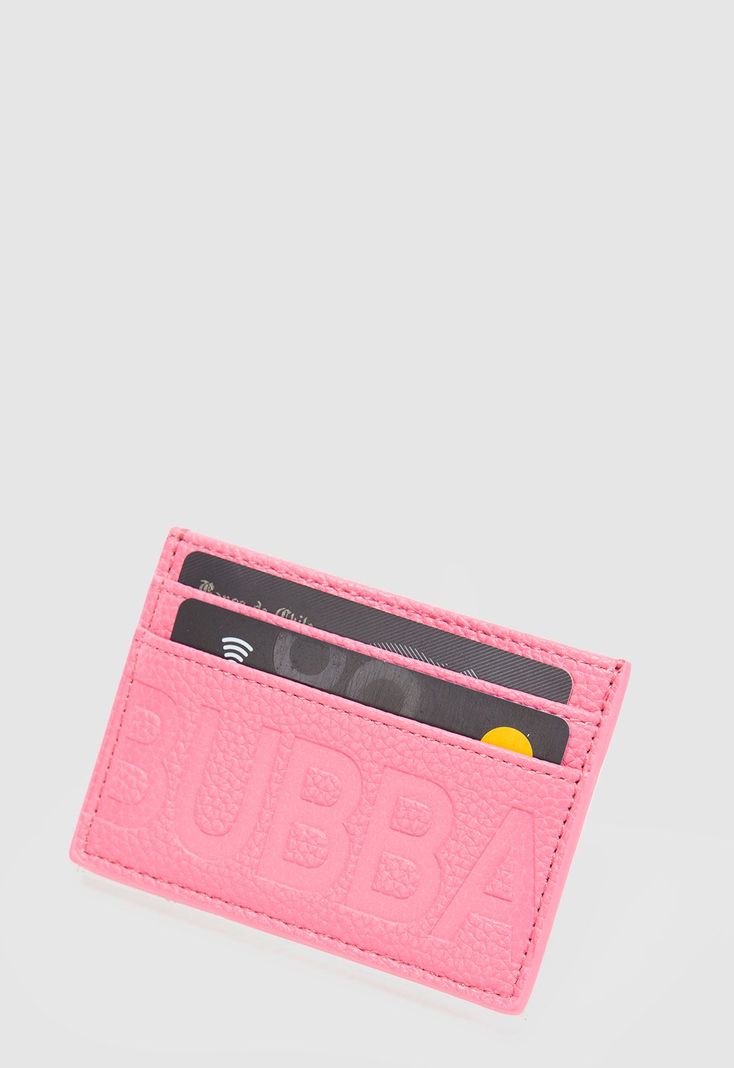 Tarjetero Crazy Pu Pink Bubba Essentials-4