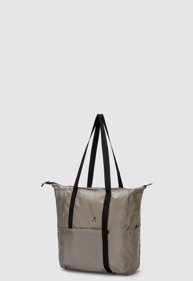 Tote Plegable Ripstop Sand Black Bubba-1