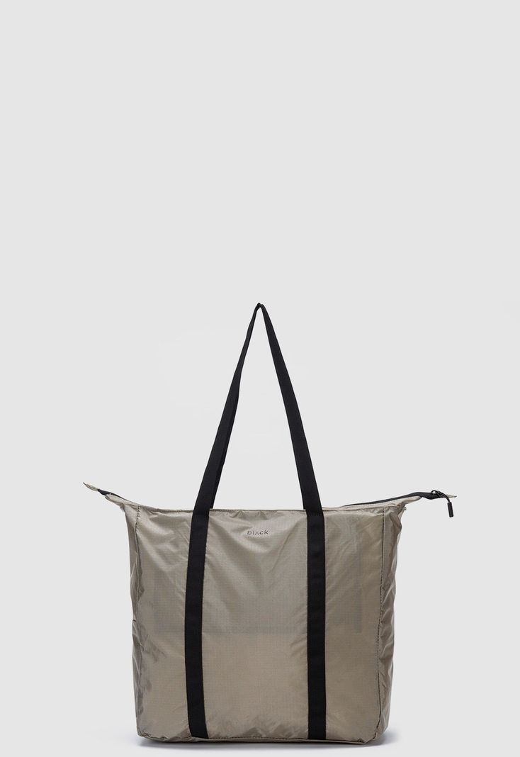 Tote Plegable Ripstop Sand Black Bubba-2