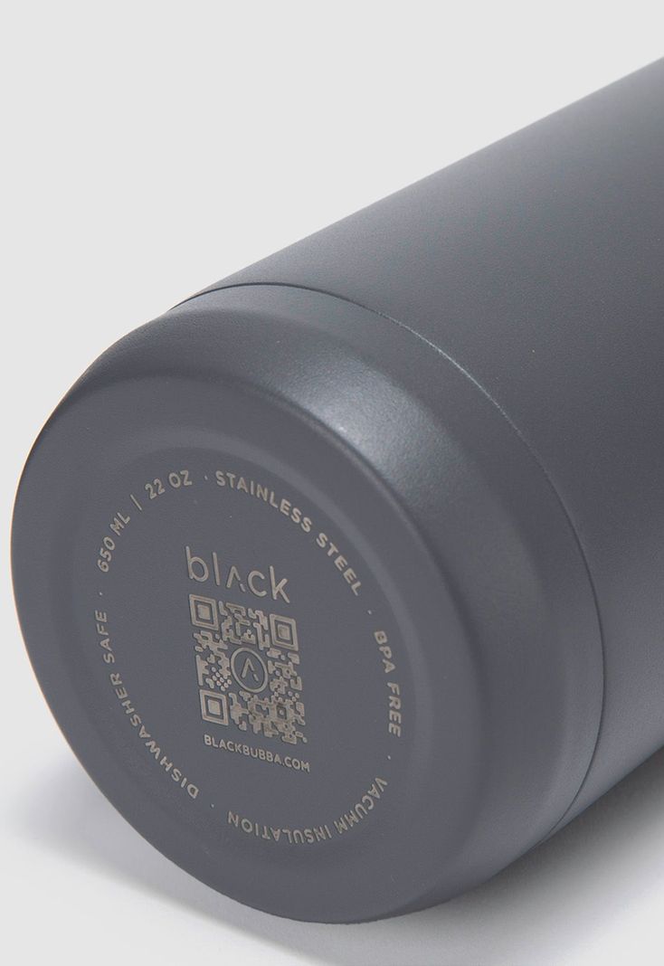 Botella 650 Ml Grey Black Bubba-5