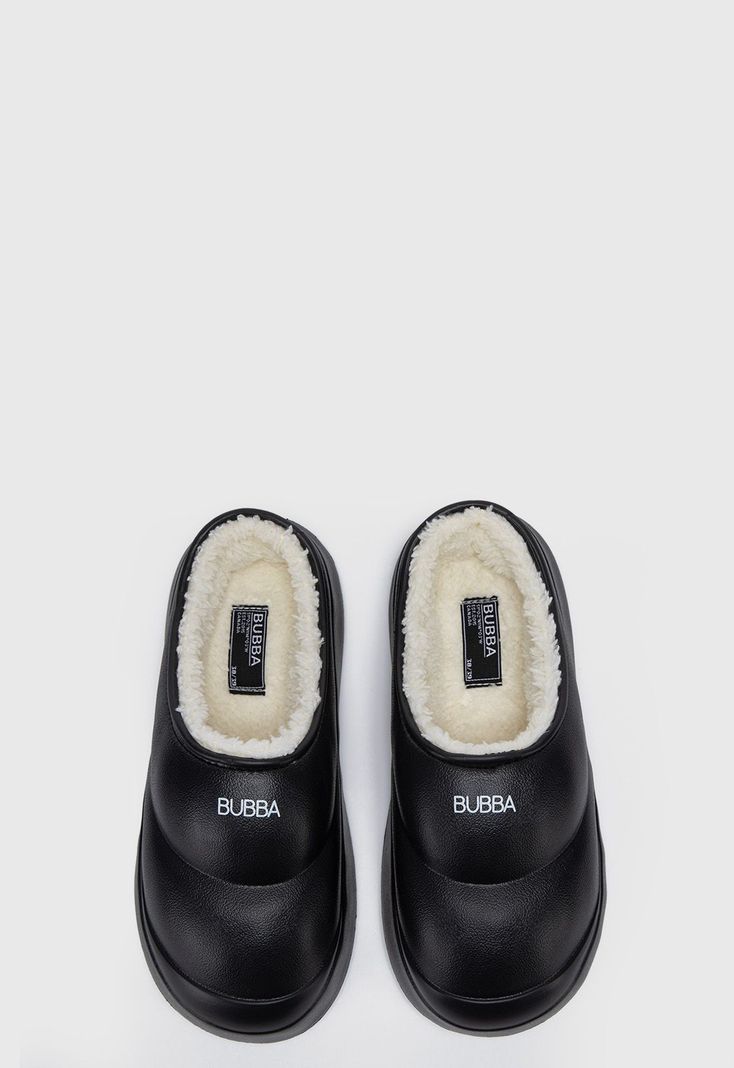 Pantuflas Ultra Light Black Bubba Essentials-3