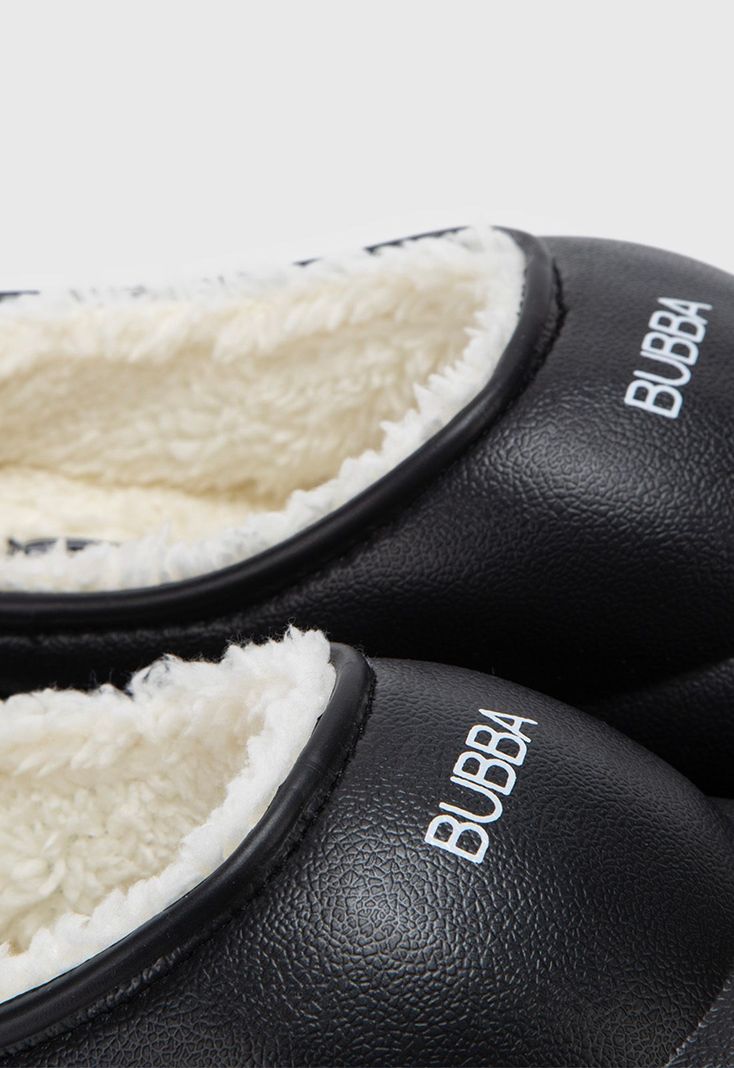 Pantuflas Ultra Light Black Bubba Essentials-6