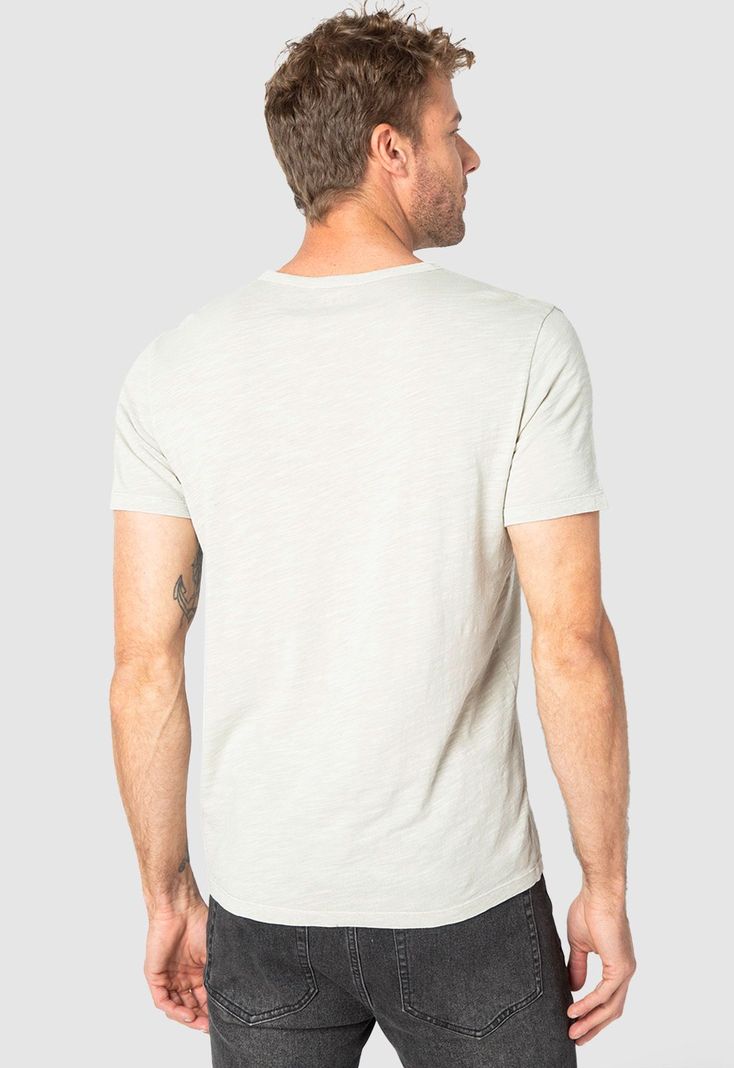Polera Henley Sand Black Bubba-1