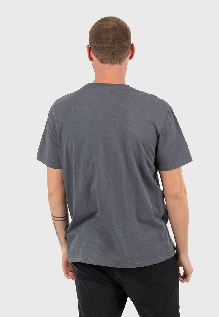 Essential Tee Pocket Steel Blue Black Bubba-1