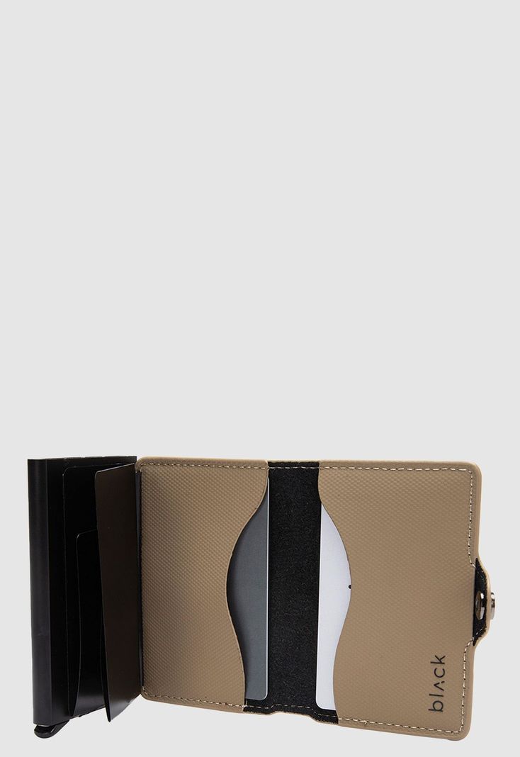 Billetera Smart Manson Sand Black Bubba-2