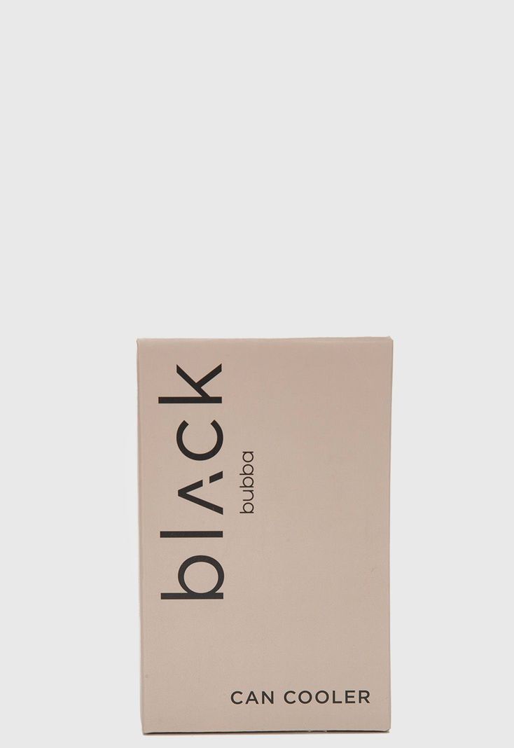 Can Cooler Sand Black Bubba-4